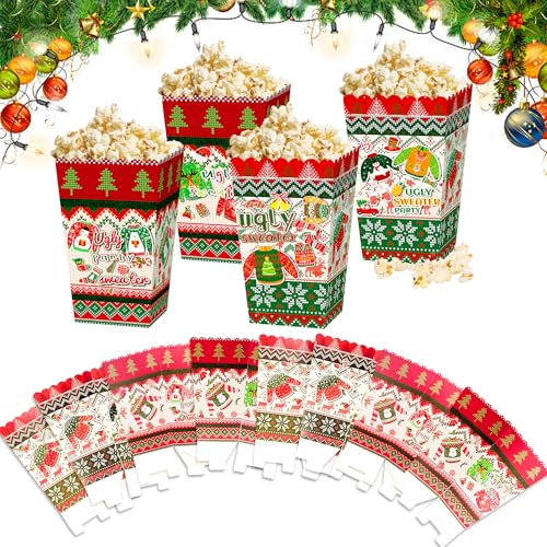 LaVenty Weihnachtstüten 12 Stück Weihnachtstüten Papiertüten Weihnachtstüten Geschenktüten Set Weihnachten Geschenktüten für Süßigkeiten Plätzchen Geschenke Weihnachts Popcorn Boxen LaVenty Weihnachtstüten 12 Stück Weihnachtstüten Papiertüten Weihnachtstüten Geschenktüten Set Weihnachten Geschenktüten für Süßigkeiten Plätzchen Geschenke Weihnachts Popcorn Boxen von LaVenty