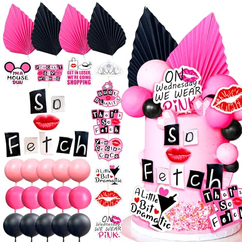 LaVenty Mean Girl Tortenaufleger Mean Girl Geburtstag Party Dekoration Cupcake Toppers für Hochzeit Brautdusche Bachelorette Thema Mädchen Party Kuchen Dekorationen Zubehör LaVenty Mean Girl Tortenaufleger Mean Girl Geburtstag Party Dekoration Cupcake Toppers für Hochzeit Brautdusche Bachelorette Thema Mädchen Party Kuchen Dekorationen Zubehör von LaVenty