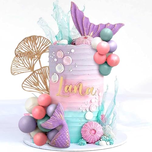 LaVenty Meerjungfrau Kuchen Dekoration Meerjungfrau Tortendeko Unter dem Meer Kuchendekoration Kugeln Kuchentopper Meerjungfrauenschwanz Kuchentopper Meerjungfrauen Partyzubehör LaVenty Meerjungfrau Kuchen Dekoration Meerjungfrau Tortendeko Unter dem Meer Kuchendekoration Kugeln Kuchentopper Meerjungfrauenschwanz Kuchentopper Meerjungfrauen Partyzubehör von LaVenty