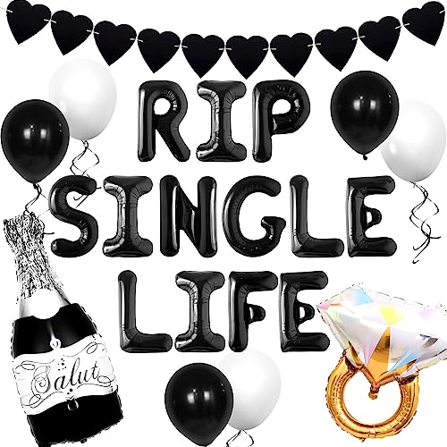 LaVenty Rip To My Single Life Dekoration Ballon Feier Party Dekoration LaVenty Rip To My Single Life Dekoration Ballon Feier Party Dekoration von LaVenty