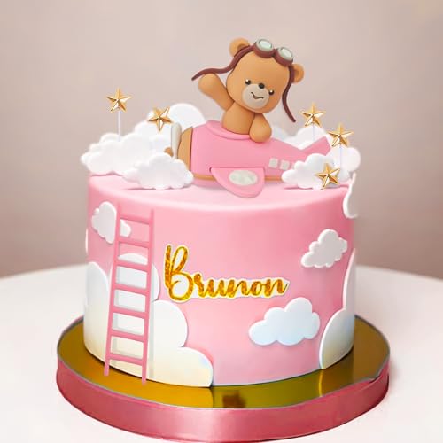 LaVenty Rosa Flugzeug Kuchen Topper Flugzeug Kuchen Dekorationen Flugzeug Kuchen Topper Für Zeit Fliegt 1. Geburtstag Dekorationen Flugzeug Geburtstag Babydusche Dekorationen LaVenty Rosa Flugzeug Kuchen Topper Flugzeug Kuchen Dekorationen Flugzeug Kuchen Topper Für Zeit Fliegt 1. Geburtstag Dekorationen Flugzeug Geburtstag Babydusche Dekorationen von LaVenty