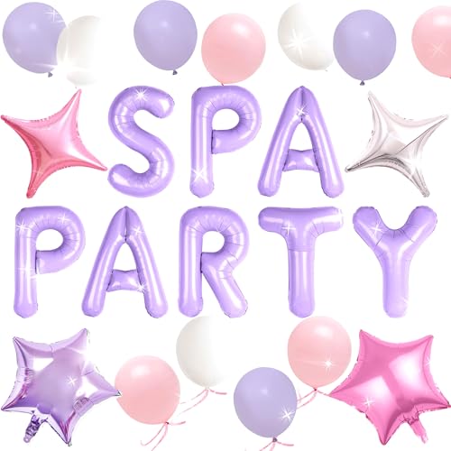 LaVenty Spa Party Dekoration Kosmetik Party Supplies Mädchen Mond Stern für Mädchen Party Dekoration für Geburtstag Babyparty Brautdusche LaVenty Spa Party Dekoration Kosmetik Party Supplies Mädchen Mond Stern für Mädchen Party Dekoration für Geburtstag Babyparty Brautdusche von LaVenty