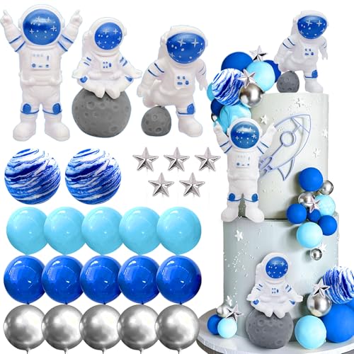 LaVenty Weltraum Tortenaufleger Outer Space Astronaut Weltraum Kuchen Deko Tortenaufleger Weltraum Astronaut Kuchen Deko für Weltraum Geburtstag Deko Astronaut Party Zubehör Babydusche LaVenty Weltraum Tortenaufleger Outer Space Astronaut Weltraum Kuchen Deko Tortenaufleger Weltraum Astronaut Kuchen Deko für Weltraum Geburtstag Deko Astronaut Party Zubehör Babydusche von LaVenty