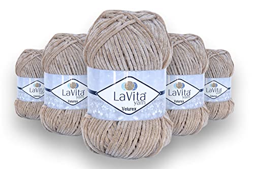 LaVita Yarn VELUREX Handstrickgarn Wolle (7119) von LaVita Yarn