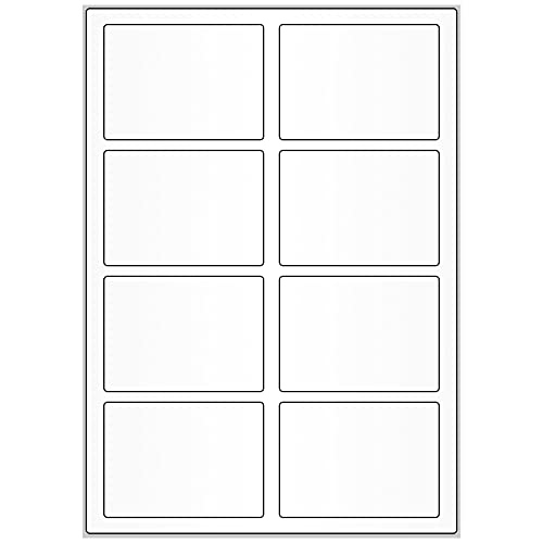 Labelident Laseretiketten selbstklebend auf DIN A4 Bogen - 90 x 65 mm - 4.000 Universal Etiketten weiß, matt, 500 Blatt Papier Laserdrucker Etiketten Labelident Laseretiketten selbstklebend auf DIN A4 Bogen - 90 x 65 mm - 4.000 Universal Etiketten weiß, matt, 500 Blatt Papier Laserdrucker Etiketten von Labelident