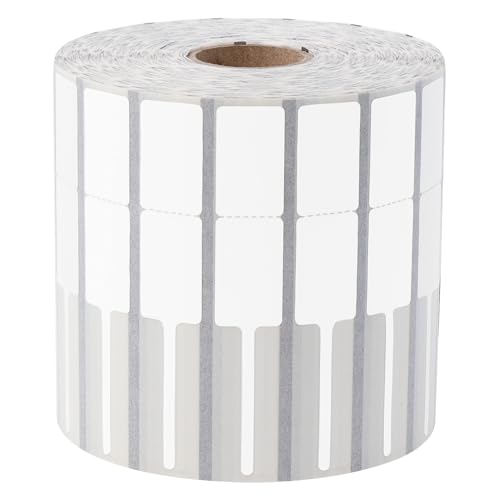 Labelident Schmucketiketten Polypropylen - 85 x 15 mm - 2.500 Thermodirekt Preisschilder Schmuck auf 1 Zoll (25,4 mm) Rolle für Desktopdrucker, selbstklebend, matt von Labelident