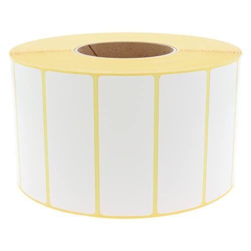 Labelident Thermoetiketten auf Rolle - 101,6 x 25,4 mm - 5.160 BPA-freie Thermodirekt Etiketten Eco auf 3 Zoll (76,2 mm) für Standard- und Industriedrucker von Labelident