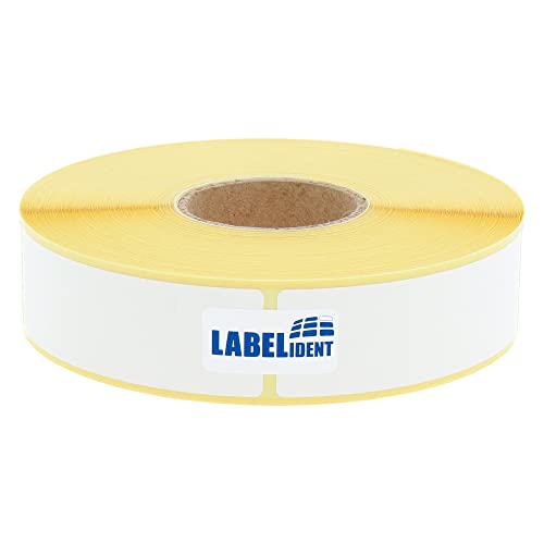 Thermoetiketten - 25 x 75 mm - 950 BPA-freie Thermodirekt Etiketten auf 40 mm Rolle für Standard- und Industriedrucker, selbstklebend Thermoetiketten - 25 x 75 mm - 950 BPA-freie Thermodirekt Etiketten auf 40 mm Rolle für Standard- und Industriedrucker, selbstklebend von Labelident