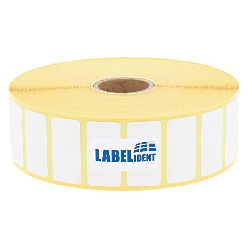 Labelident Thermoetiketten auf Rolle - 30 x 15 mm - 4000 BPA-freie Thermodirekt Etiketten auf 1 Zoll Rolle für Desktopdrucker, selbstklebend Labelident Thermoetiketten auf Rolle - 30 x 15 mm - 4000 BPA-freie Thermodirekt Etiketten auf 1 Zoll Rolle für Desktopdrucker, selbstklebend von Labelident