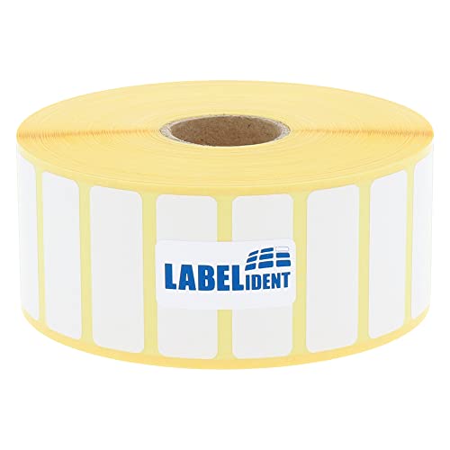 Labelident Thermoetiketten auf Rolle - 36 x 12,7 mm - 3500 BPA-freie Thermodirekt Etiketten auf 1 Zoll Rolle für Desktopdrucker, selbstklebend Labelident Thermoetiketten auf Rolle - 36 x 12,7 mm - 3500 BPA-freie Thermodirekt Etiketten auf 1 Zoll Rolle für Desktopdrucker, selbstklebend von Labelident
