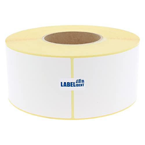 Labelident Thermoetiketten auf Rolle - 74 x 210 mm - 500 BPA-freie Thermodirekt Etiketten Eco auf 3 Zoll für Standard- und Industriedrucker, selbstklebend Labelident Thermoetiketten auf Rolle - 74 x 210 mm - 500 BPA-freie Thermodirekt Etiketten Eco auf 3 Zoll für Standard- und Industriedrucker, selbstklebend von Labelident