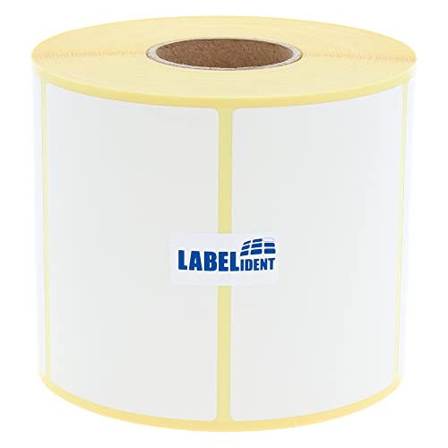 Thermoetiketten - 75 x 50 mm - 1.000 BPA-freie Thermodirekt Etiketten auf 40 mm Rolle für Standard- und Industriedrucker, selbstklebend Thermoetiketten - 75 x 50 mm - 1.000 BPA-freie Thermodirekt Etiketten auf 40 mm Rolle für Standard- und Industriedrucker, selbstklebend von Labelident