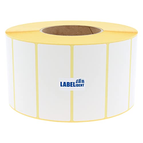 Labelident Thermotransfer-Etiketten 89 x 38 mm, formatgleich mit Zebra Z-Perform 1000T, 880022-038 - 3634 Papier-Etiketten auf 3 Zoll Rolle für Standard- und Industriedrucker, selbstklebend Labelident Thermotransfer-Etiketten 89 x 38 mm, formatgleich mit Zebra Z-Perform 1000T, 880022-038 - 3634 Papier-Etiketten auf 3 Zoll Rolle für Standard- und Industriedrucker, selbstklebend von Labelident