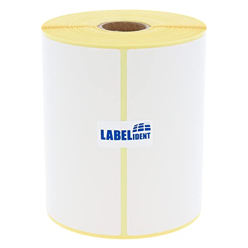 Labelident Versandetiketten - 104 x 159 mm - 220 BPA-freie Thermo-Top Papier Etiketten auf 1 Rolle(n), 1 Zoll (25,4 mm), Thermodirekt selbstklebend von Labelident