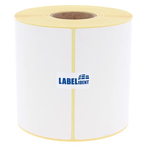 Versandetiketten DHL - 103 x 199 mm - 400 BPA-freie Thermo-Eco Papier Etiketten auf 1 Rolle(n), 40 mm, Thermodirekt selbstklebend, Trägerperfo. von Labelident