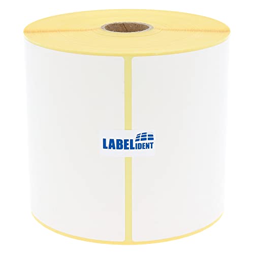 Versandetiketten DHL - 103 x 150 mm - 500 BPA-freie Thermo-Top Papier Etiketten auf 1 Rolle(n), 25 mm, Thermodirekt selbstklebend von Labelident