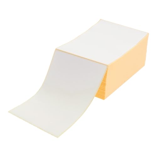 Labelident Versandetiketten DHL - 103 x 150 mm - 500 Thermodirekt Etiketten in 1 Packung, selbstklebend, Leporello Etiketten mit Trägerperfo. von Labelident