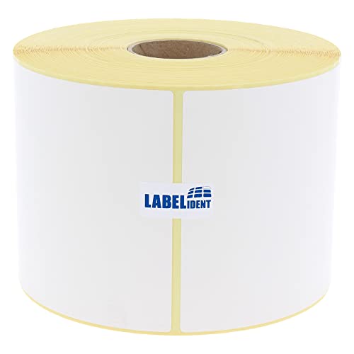 Versandetiketten DHL - 103 x 150 mm - 750 BPA-freie Thermo-Eco Papier Etiketten auf 1 Rolle(n), 40 mm, Thermodirekt selbstklebend von Labelident