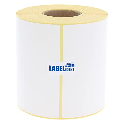 Versandetiketten DHL - 103 x 199 mm - 250 Thermo-Eco Papier Etiketten auf 1 Rolle(n) mit 40 mm Kern, Thermodirekt Etiketten selbstklebend, Trägerperfo. von Labelident