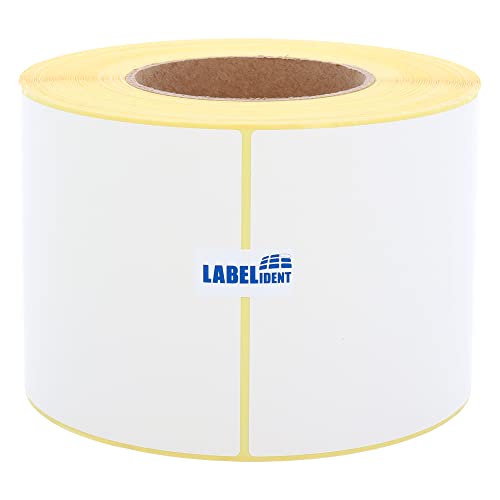 Labelident Versandetiketten DHL - 103 x 199 mm - 750 BPA-freie Thermo-Eco Papier Etiketten auf 1 Rolle(n), 3 Zoll (76,2 mm), Thermodirekt selbstklebend, Trägerperfo. von Labelident