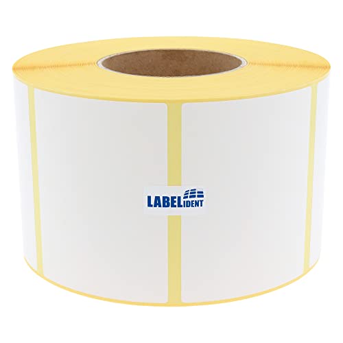 Versandetiketten für DHL, DPD, Fedex, GLS, Hermes, UPS Warenpost - 100 x 70 mm - 2.300 Thermo-Eco Papier Etiketten auf 1 Rolle(n) mit 76 mm Kern, Thermoetiketten von Labelident