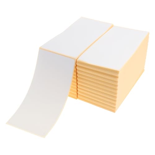Versandetiketten DHL, DPD, Fedex, GLS, Hermes, UPS - 102 x 210 mm - 2.000 Thermo Falzetiketten, selbstklebend, Leporello Etiketten von Labelident