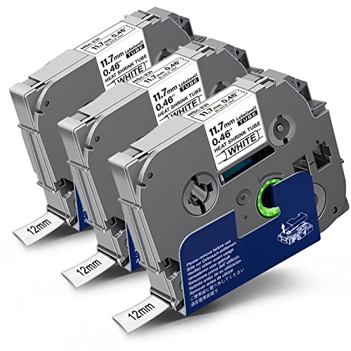3x Labelwell 11,7mm Schrumpfschlauch kompatibel Brother P-touch Bänder für Brother HSe-231 HSe231 HS-231 Schwarz auf Weiß Kabelbeschriftung für Brother PT-H100LB H107B PTD400 D210 1000 H105 E100 H300 3x Labelwell 11,7mm Schrumpfschlauch kompatibel Brother P-touch Bänder für Brother HSe-231 HSe231 HS-231 Schwarz auf Weiß Kabelbeschriftung für Brother PT-H100LB H107B PTD400 D210 1000 H105 E100 H300 von Labelwell