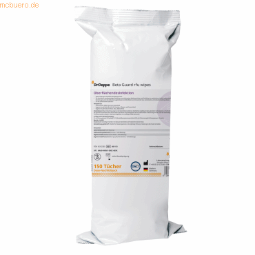 Dr. Deppe Desinfektionstuch 601113 Refill 150 Stück von Dr. Deppe