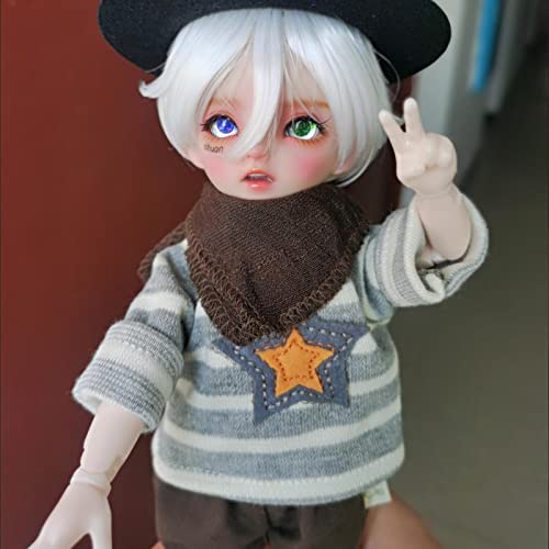 Labstandard 1/6 BJD Puppe, Peculiar Boy 12 Inch Male Doll Handmade Make-up Ball Jointed Doll Full Set Kleidung Schuhe Perücke, Geschenk für Mädchen Kinder (Chuan) von Labstandard