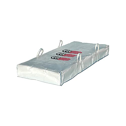 Lacers Big Bags | 20 Stück | Plattenbag Asbest | Traglast - bis 1500 kg | Schüttgutbehälter, Transportsack, Entsorgungssack | 320x125x30 cm von Lacers