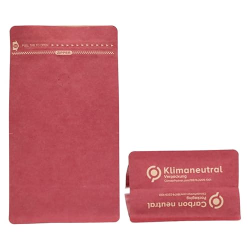 Lacers Flachbodenbeutel aus Kraftpapier mit Pocketzipper und Aromaschutzventil, Aluminium-Frei, Hohe Barriere-Eigenschaft, verschieden Größen und Farben Lacers Flachbodenbeutel aus Kraftpapier mit Pocketzipper und Aromaschutzventil, Aluminium-Frei, Hohe Barriere-Eigenschaft, verschieden Größen und Farben von Lacers