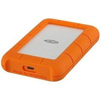 LACIE Rugged USB C 5 TB externe HDD-Festplatte orange LACIE Rugged USB C 5 TB externe HDD-Festplatte orange von Lacie