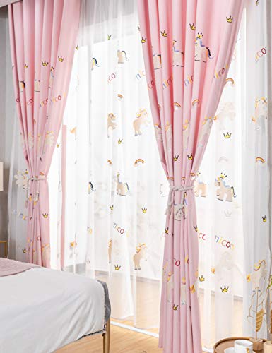 Lactraum Vorhänge Kinderzimmer Mädchen Prinzessin Bestickt Einhorn Regenbogen Wolke Krone Voile Mit Ösen 145 x 245 cm Lactraum Vorhänge Kinderzimmer Mädchen Prinzessin Bestickt Einhorn Regenbogen Wolke Krone Voile Mit Ösen 145 x 245 cm von Lactraum