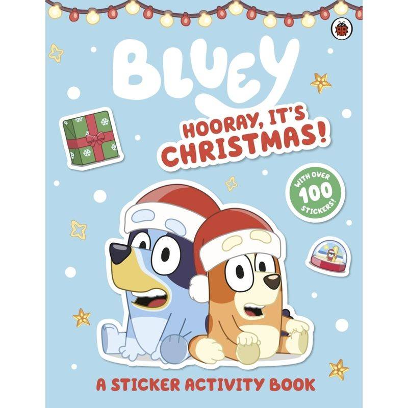 Bluey: Hooray It's Christmas Sticker Activity - Bluey, Kartoniert (TB) von Ladybird