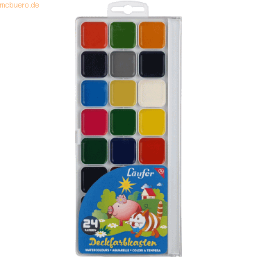 5 x Läufer Deckfarbkasten VE=24 Farben 5 x Läufer Deckfarbkasten VE=24 Farben von Läufer
