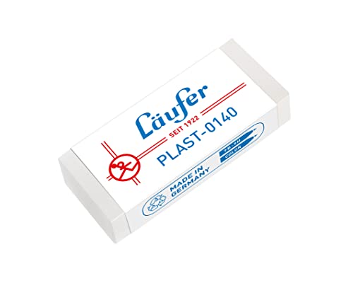 Läufer 00140 Plast 0140 Radierer, Radiergummi aus Kunststoff, für Bleistifte und Buntstifte, transparent Läufer 00140 Plast 0140 Radierer, Radiergummi aus Kunststoff, für Bleistifte und Buntstifte, transparent von Läufer