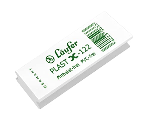 Läufer 01220 Plast-X Radiergummi in X-Form, Thermoplastischer Kautschuk, PVC-frei, Phthalat-frei Läufer 01220 Plast-X Radiergummi in X-Form, Thermoplastischer Kautschuk, PVC-frei, Phthalat-frei von Läufer