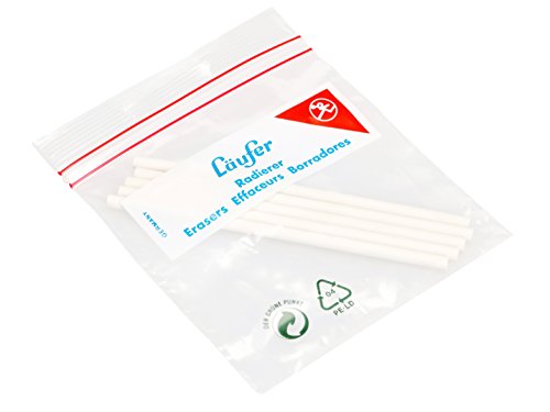 Läufer 12426 Ersatzradierer für Radierstift, 5 Radiergummi im Beutel, Durchmesser 4 mm, Länge 100 mm Läufer 12426 Ersatzradierer für Radierstift, 5 Radiergummi im Beutel, Durchmesser 4 mm, Länge 100 mm von Läufer