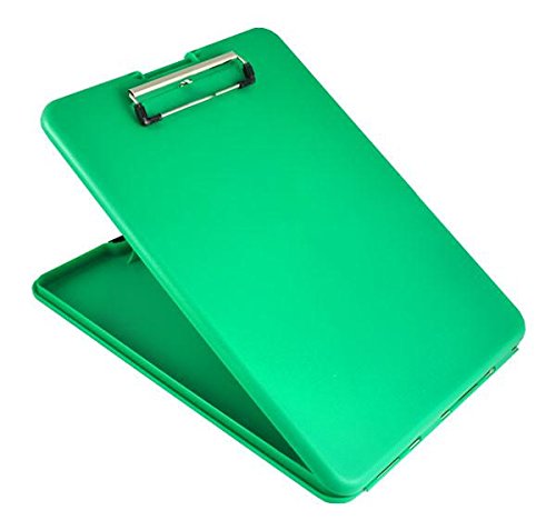 Läufer 55807 SlimMate Portable Desktop Klemmbrett mit Innenfach, für DIN A4 besonders flach, abgerundete Ecken, oben öffnend, Kunststoff, grün Läufer 55807 SlimMate Portable Desktop Klemmbrett mit Innenfach, für DIN A4 besonders flach, abgerundete Ecken, oben öffnend, Kunststoff, grün von Läufer