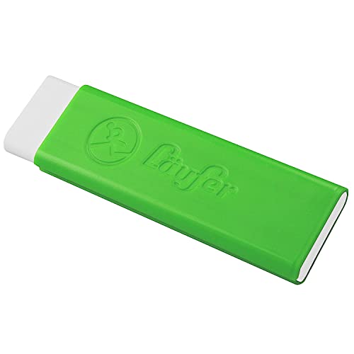 Läufer 69263 Pocket Radierer, Radiergummi für Bleistifte und Farbstifte, grün, mit Schutzhülle, Radierer für die Hosentasche Läufer 69263 Pocket Radierer, Radiergummi für Bleistifte und Farbstifte, grün, mit Schutzhülle, Radierer für die Hosentasche von Läufer