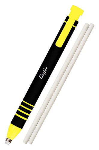 Läufer 69542 Radierstift gelb, inkl. 2 Ersatzradierer, nachfüllbarer Radiergummi, sehr präzise, Blisterkarte enthält 1 Radierstift und 2 Ersatzradierer Läufer 69542 Radierstift gelb, inkl. 2 Ersatzradierer, nachfüllbarer Radiergummi, sehr präzise, Blisterkarte enthält 1 Radierstift und 2 Ersatzradierer von Läufer