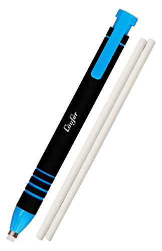 Läufer 69545 Radierstift blau, inkl. 2 Ersatzradierer, nachfüllbarer Radiergummi, sehr präzise, Blisterkarte enthält 1 Radierstift und 2 Ersatzradierer Läufer 69545 Radierstift blau, inkl. 2 Ersatzradierer, nachfüllbarer Radiergummi, sehr präzise, Blisterkarte enthält 1 Radierstift und 2 Ersatzradierer von Läufer