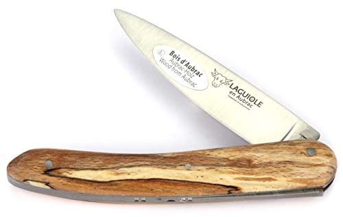 Laguiole en Aubrac LFU99WAIL Taschenmesser 'Lo Fau' 11 cm, Messer Klinge 8 cm matt, massiver Griff Aubracholz Laguiole en Aubrac LFU99WAIL Taschenmesser 'Lo Fau' 11 cm, Messer Klinge 8 cm matt, massiver Griff Aubracholz von Laguiole en Aubrac