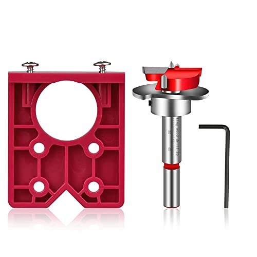 Lahdrhab 35-Mm-Scharnierlehren-BohrfüHrungssets TüRscharnier-Bohrlochschneider Verdeckte Scharnierlehre mit Bit-Positionierer für MöBelholz Lahdrhab 35-Mm-Scharnierlehren-BohrfüHrungssets TüRscharnier-Bohrlochschneider Verdeckte Scharnierlehre mit Bit-Positionierer für MöBelholz von Lahdrhab