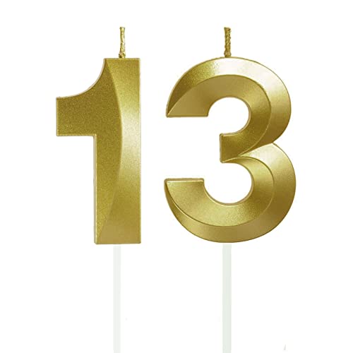 Lahviuu Geburtstag Zahlen Kerzen,13 Geburtstag Zahl Kerzen Gold Geburtstagskerzen Cake Topper Geburtstag Kuchendeko Kuchen Dekoration,für Hochzeit Party Hochzeit Jahrestag Feier Lieferungen Lahviuu Geburtstag Zahlen Kerzen,13 Geburtstag Zahl Kerzen Gold Geburtstagskerzen Cake Topper Geburtstag Kuchendeko Kuchen Dekoration,für Hochzeit Party Hochzeit Jahrestag Feier Lieferungen von Lahviuu