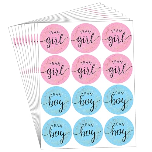 Geschlecht Offenbaren Aufkleber,120 Stücke Gender Reveal Babyaufkleber mit Schwarz Buchstaben Babyparty Etiketten für Babyparty Dekorationen Geschlecht Offenbaren Aufkleber,120 Stücke Gender Reveal Babyaufkleber mit Schwarz Buchstaben Babyparty Etiketten für Babyparty Dekorationen von Lahviuu