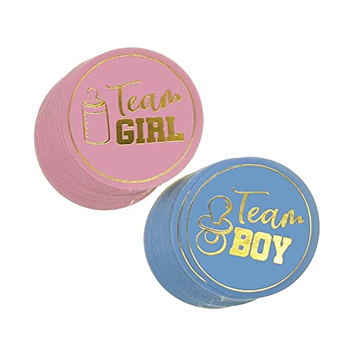 Geschlecht Offenbaren Aufkleber,72 Stücke Gender Reveal Babyaufkleber mit Goldenen Glitzer Buchstaben Babyparty Etiketten für Babyparty Dekorationen Geschlecht Offenbaren Aufkleber,72 Stücke Gender Reveal Babyaufkleber mit Goldenen Glitzer Buchstaben Babyparty Etiketten für Babyparty Dekorationen von Lahviuu
