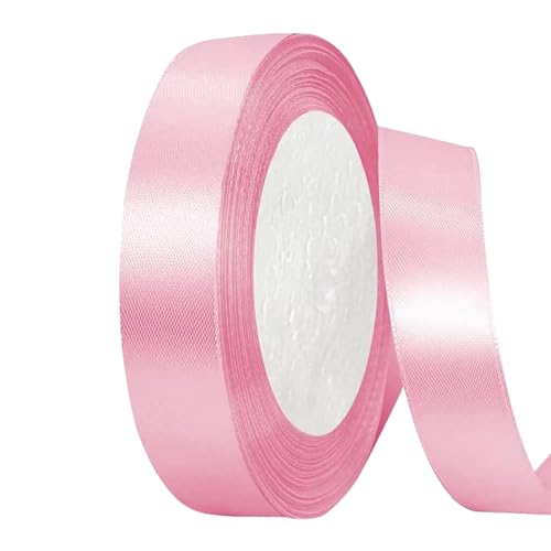 Satinband Rosa,25 mm x 22 m Geschenkbänder Dekoration Geschenkband Schleifenband,für Heimwerkerkunst Handwerk,Geschenk Verpackung,Schleifen,Hochzeitsdekoration,Blumenstrauß Satinband Rosa,25 mm x 22 m Geschenkbänder Dekoration Geschenkband Schleifenband,für Heimwerkerkunst Handwerk,Geschenk Verpackung,Schleifen,Hochzeitsdekoration,Blumenstrauß von Lahviuu