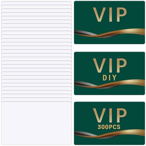 300 Stück Sublimations-Visitenkartenrohlinge, Metall, Bulk-Aluminium, doppelseitige Namenskarten, Sublimationsrohlinge, Produkte, Wärmepresse, Transferdruck, Schreibtisch, weiß, von LaiHiulaan