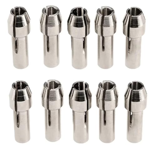 10 Stücke Bohrer Messing Spannzange 1/8 "(3,2mm) Spann Durchmesser Bohrfutter For Dreh Werkzeug Power Werkzeug Zubehör von LaiYN
